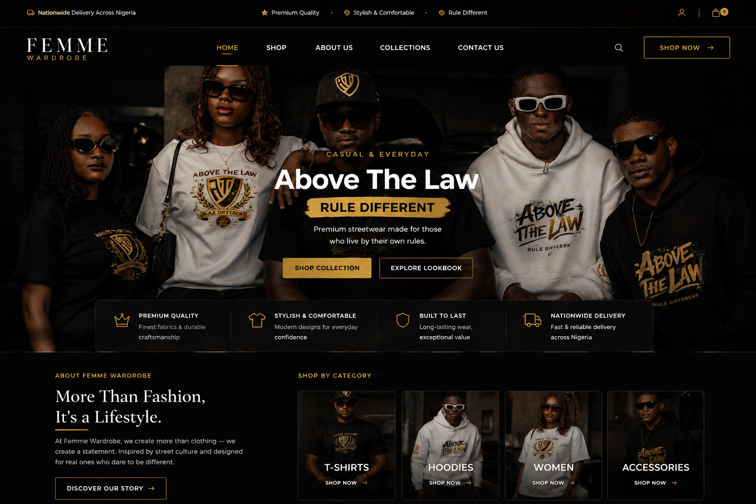 Fashion Website